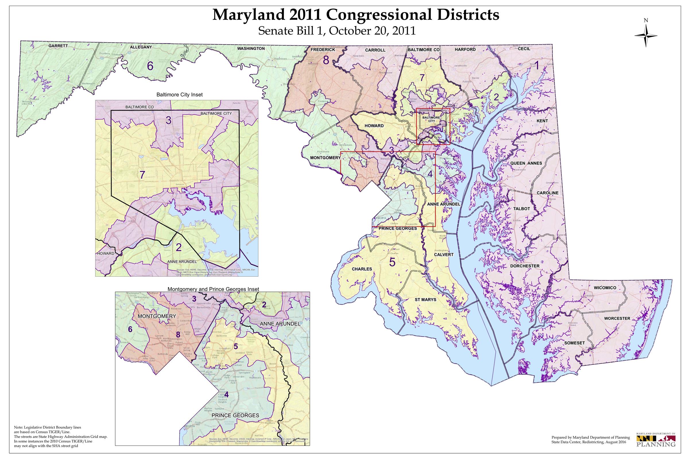 Maryland’s Sixth District Ruled a Partisan Gerrymander by Federal District Court