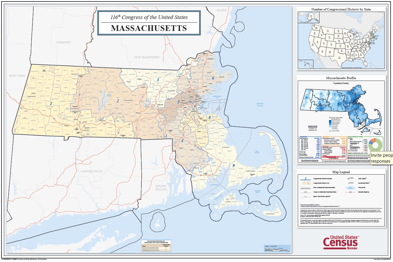 MA Congressional Districts Map