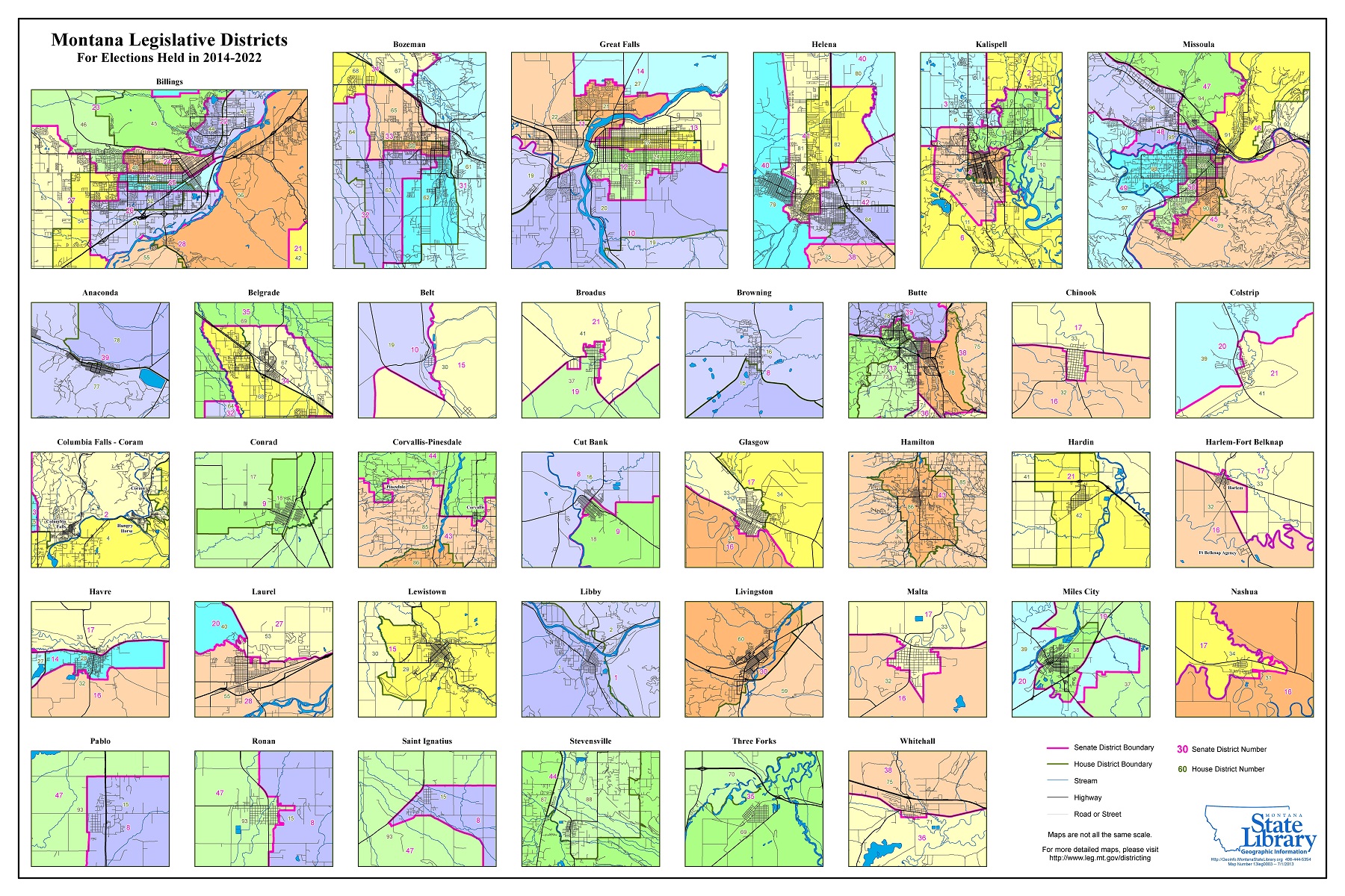 State Redistricting Information For Montana