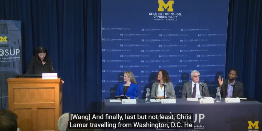 Panel Discussion: What Are “Communities of Interest” and How Will They Affect Redistricting in Michigan?