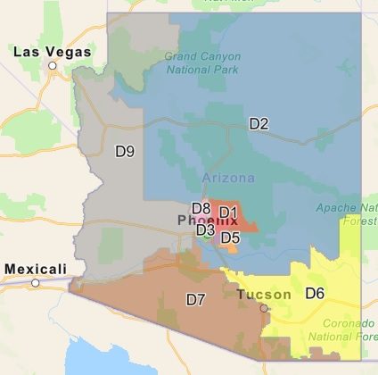 Arizona Independent Redistricting Commission Finalizes Maps