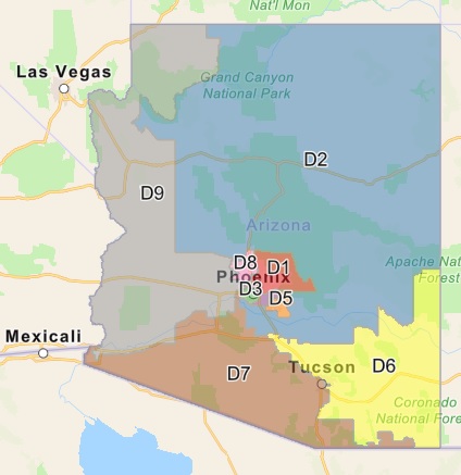 Arizona Independent Redistricting Commission Finalizes Maps