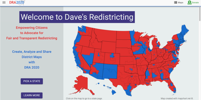 Dave’s Redistricting App Releases 2020 Upgrades