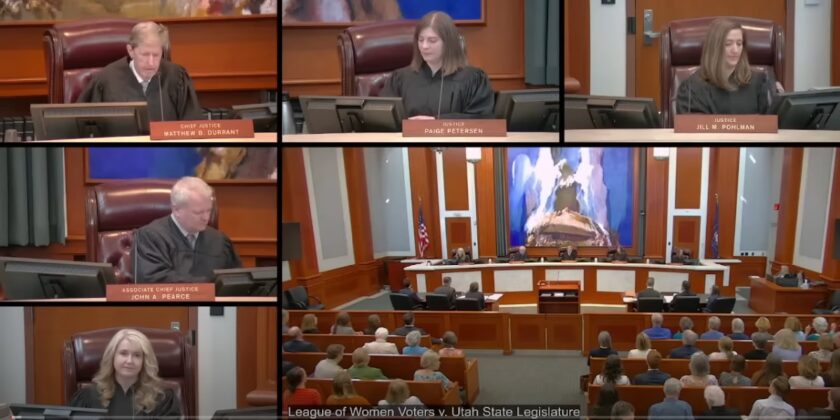 Watch: Utah Supreme Court Oral Argument in Congressional Map Partisan Gerrymandering Case