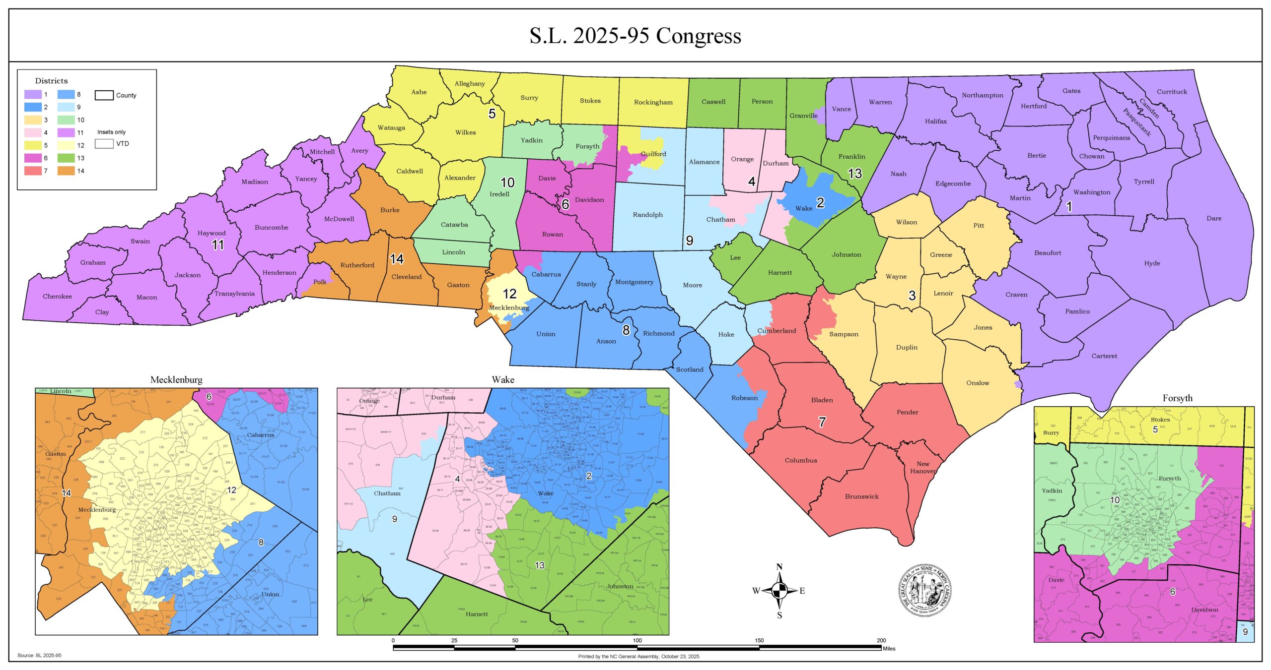 North Carolina Becomes the 3rd State to Enact a Mid-Decade Congressional Map